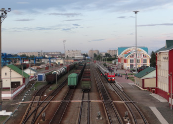 Вокзал в Бийске, Алтайский край – фотографии России