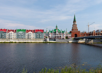 Набережная Брюгге в городе Йошкар-Ола. Фото 5 – фотографии России