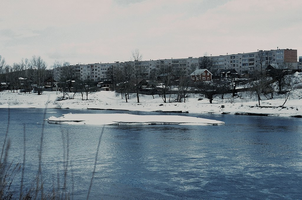 Река в Боровичи, Россия. Фото 3 – фотографии России