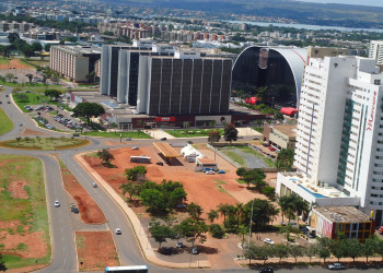 Панорамный вид города Бразилиа в Бразилии – фотографии Бразилии