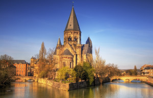 Церковь в Мец, Франция – фотографии Франции