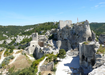 Развалины в Ле-Бо-де-Прованс, Франция. Фото 6 – фотографии Франции