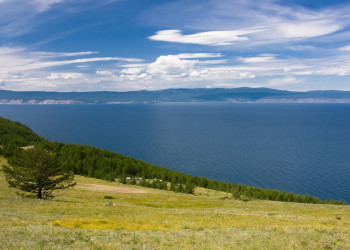 Природа на озере Байкал, Россия – фотографии России