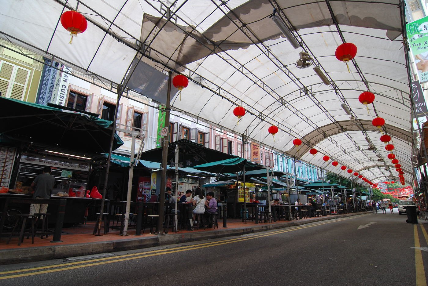 Chinatown_food_street – фотографии Сингапура