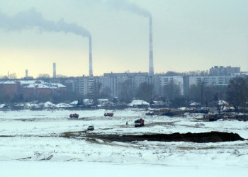 Зимний Бийск – фотографии России