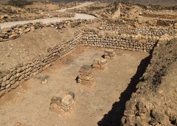 Руины дворца Царицы Савской – фотографии Омана