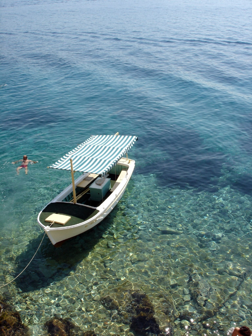 Лодка на острове Корчула, Хорватия – фотографии Хорватии