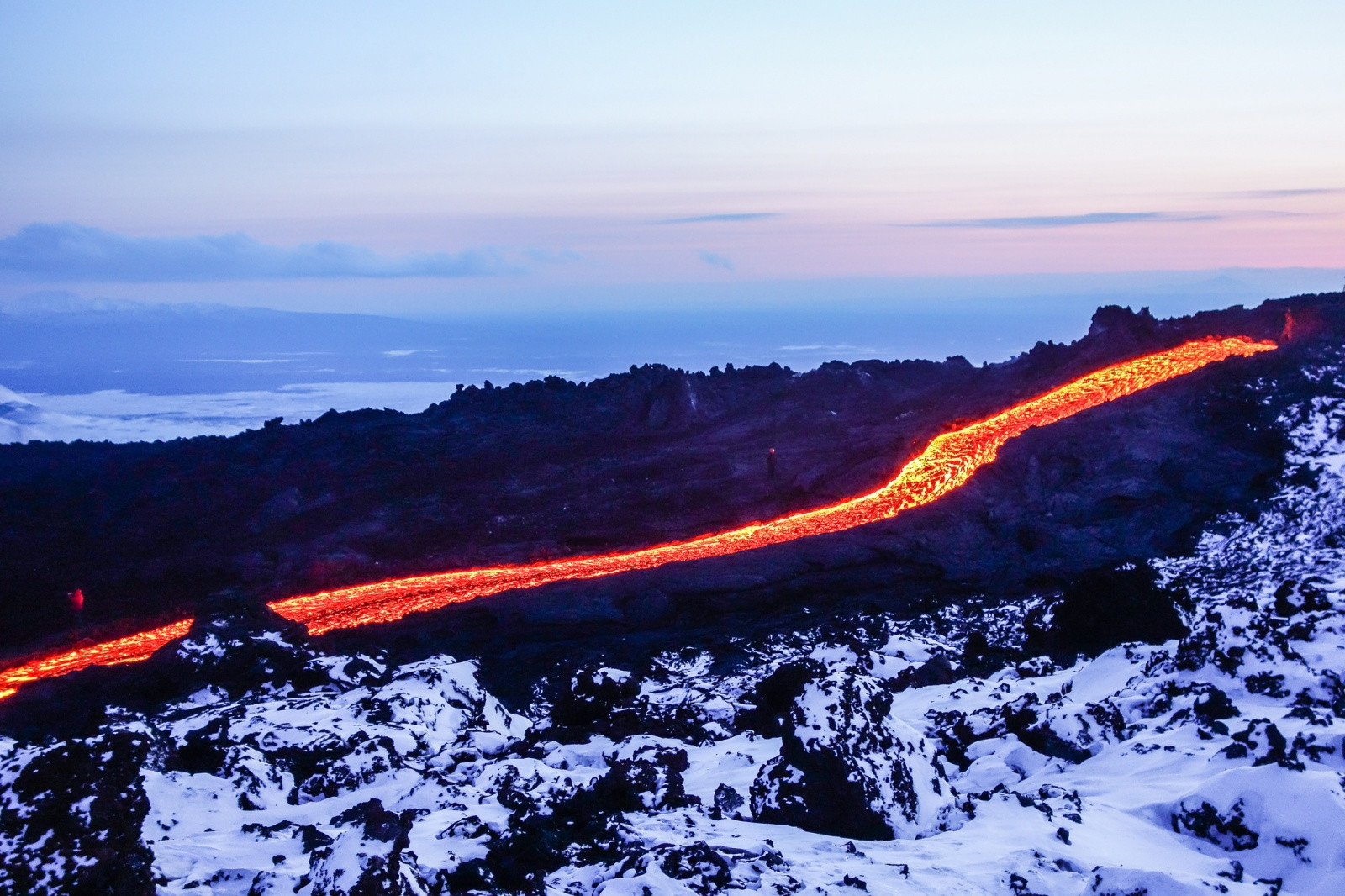 Река лавы, Камчатский полуостров. Фото 4 – фотографии России