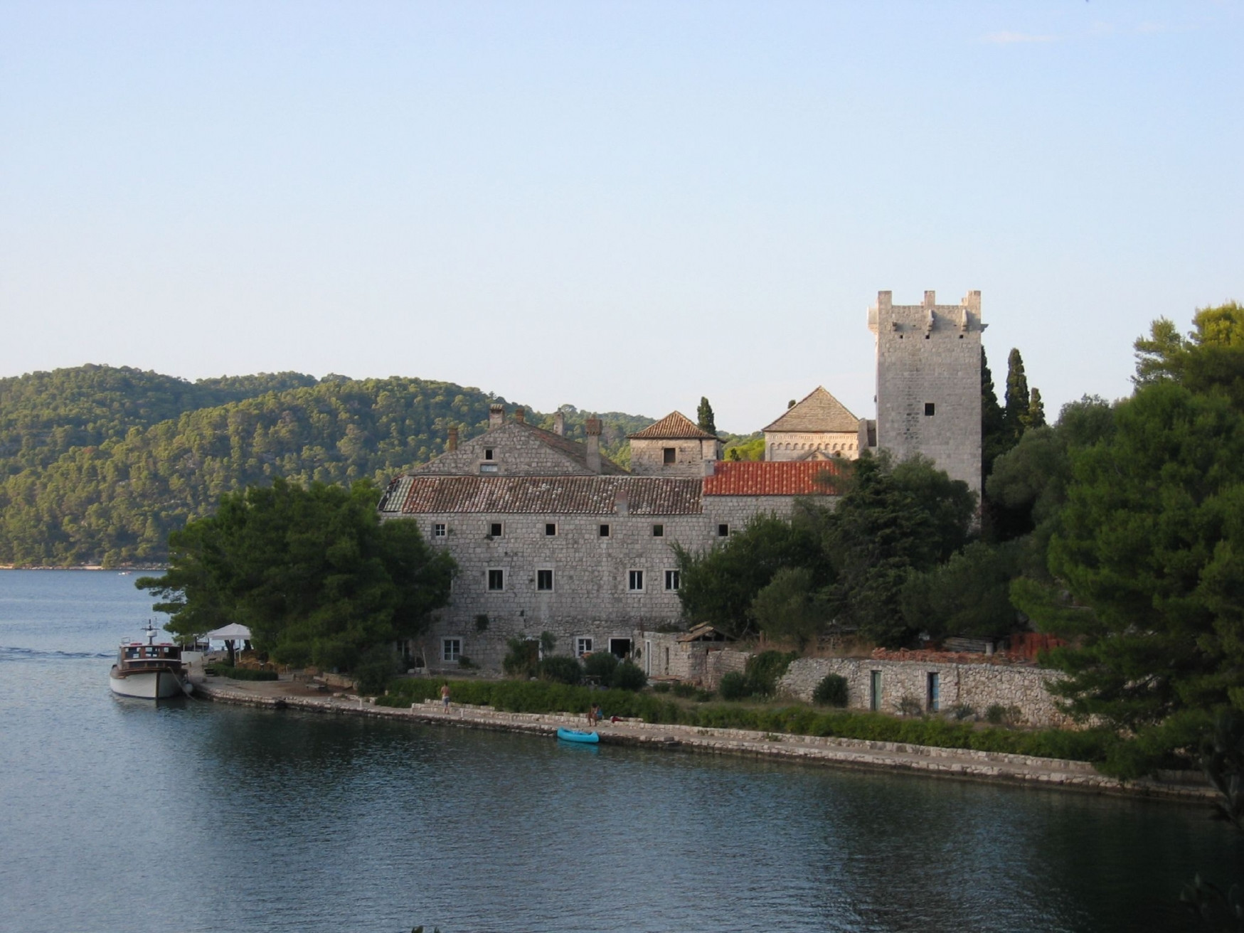 Монастырь на острове Млет, Хорватия. Фото 5 – фотографии Хорватии