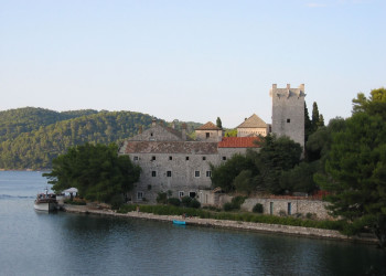 Монастырь на острове Млет, Хорватия. Фото 5 – фотографии Хорватии