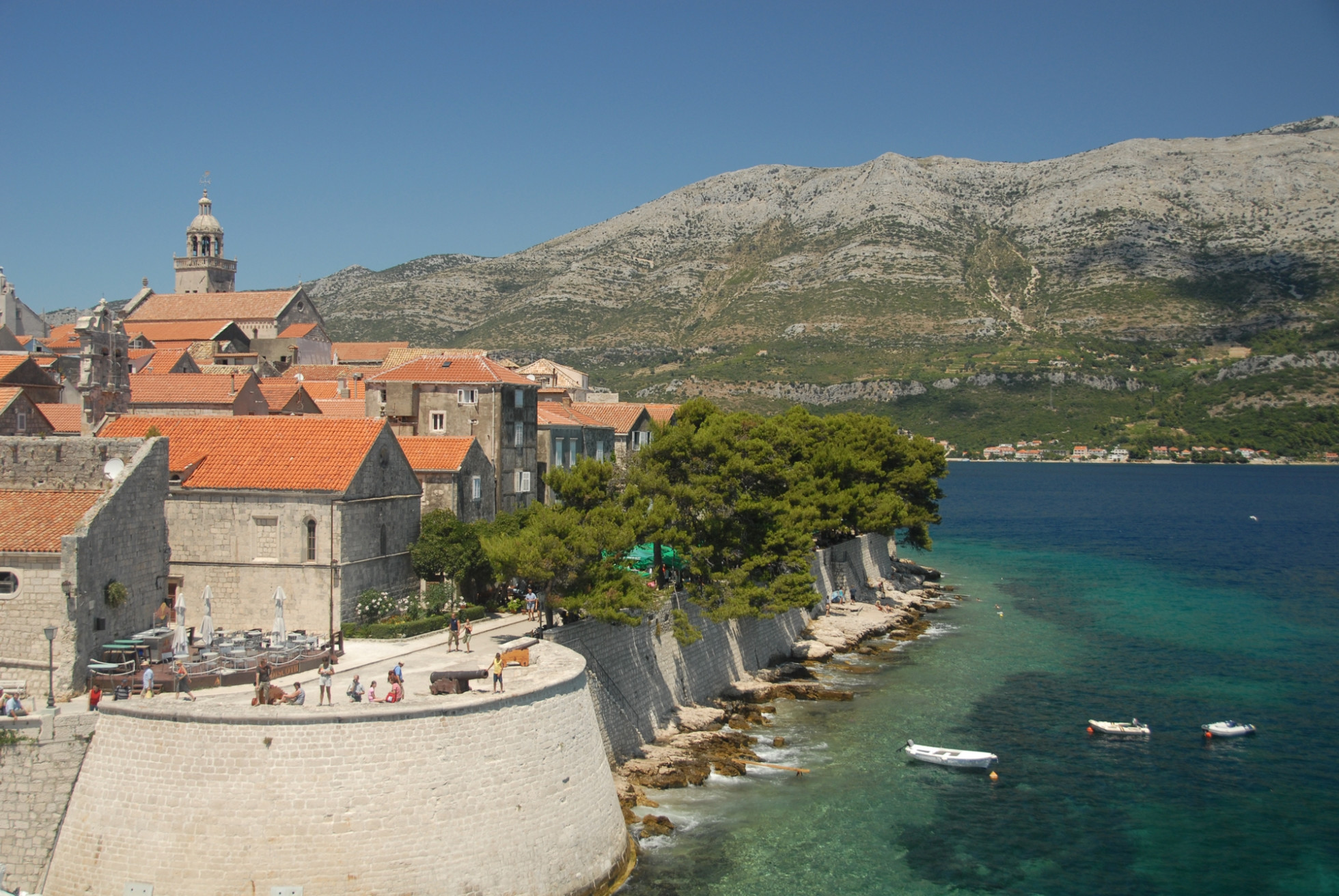 Набережная в Корчула, Хорватия. Фото 17 – фотографии Хорватии