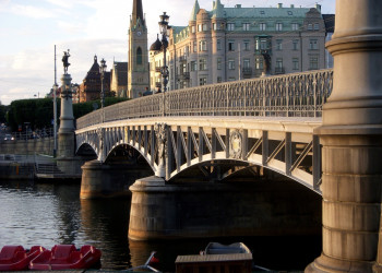 Мост Djurgårdsbron – фотографии Швеции
