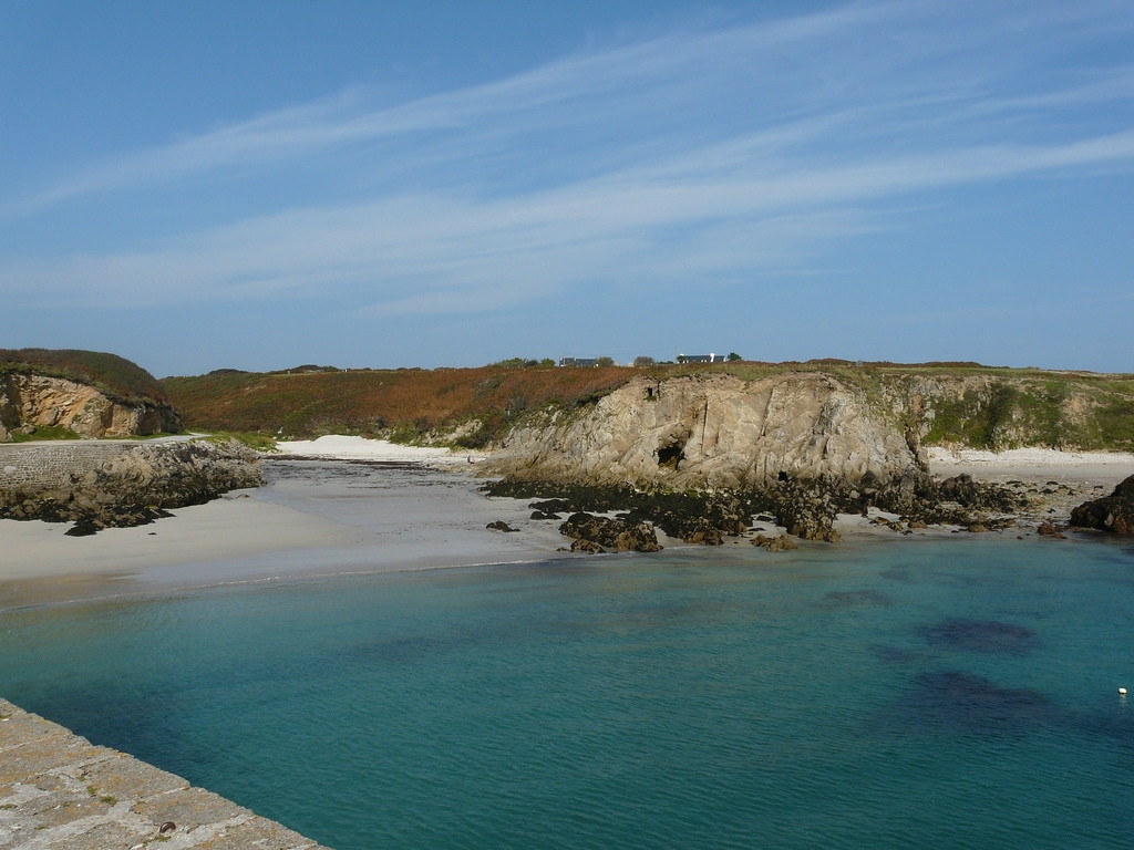Берега в Уэссане, Франция – фотографии Франции