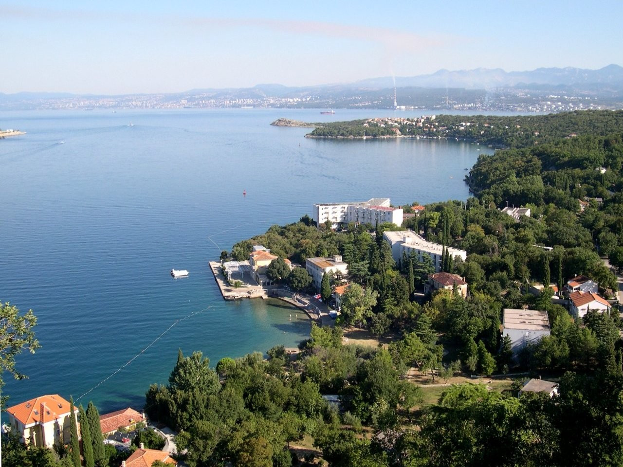 Панорамный вид в Омишаль, Хорватия. Фото 4 – фотографии Хорватии