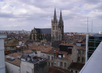 Панорамный вид в Бордо, Франция. Фото 2 – фотографии Франции