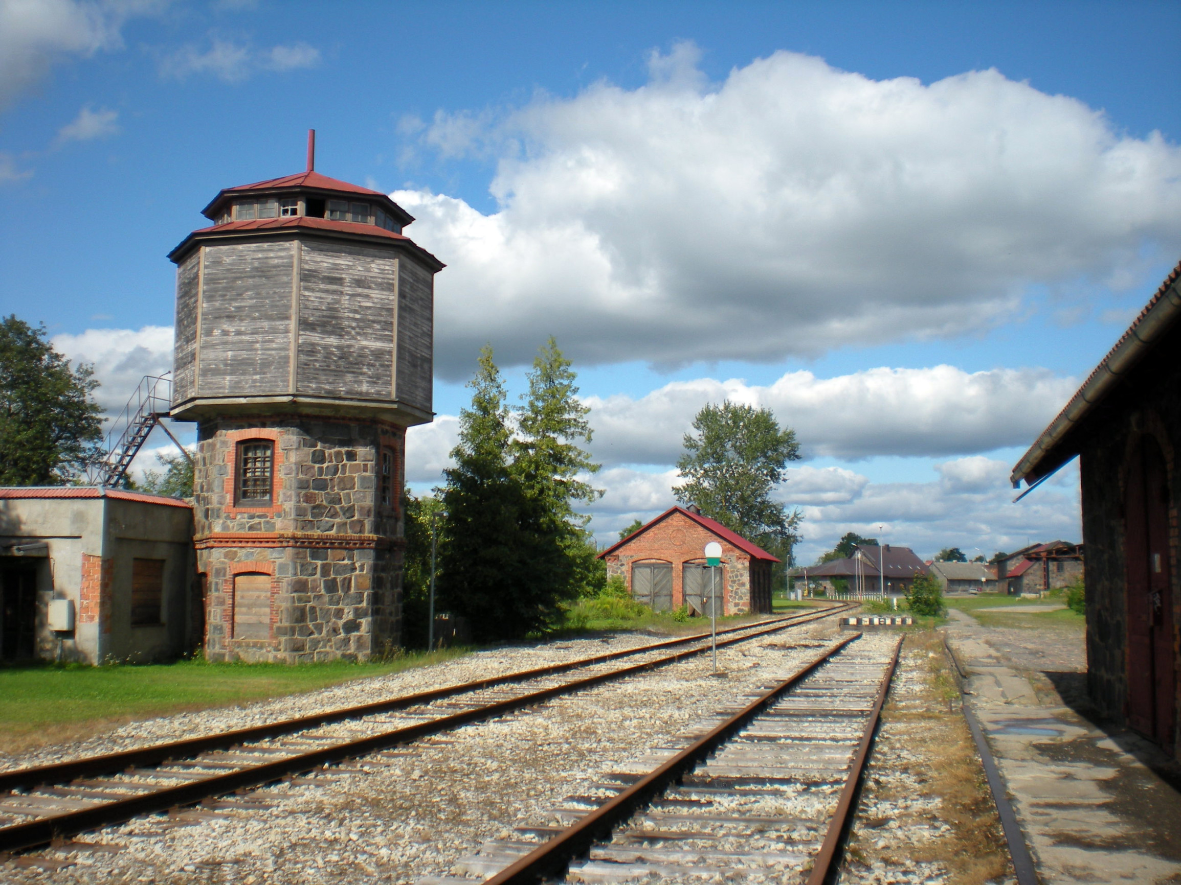 Водонапорная башня – фотографии Эстонии