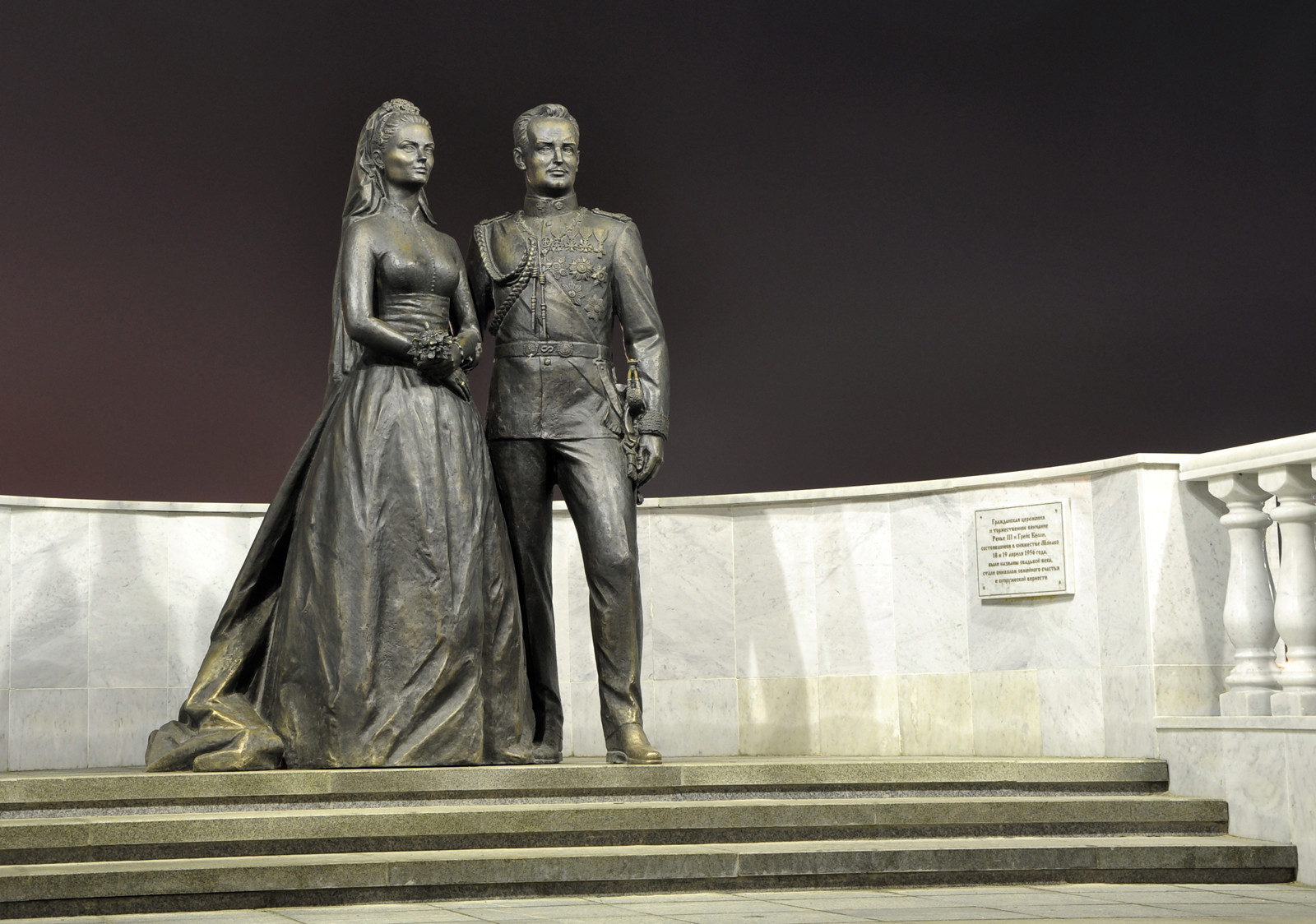 Князь Монако Ренье III с женой, Йошкар-Ола. Фото 1 – фотографии России