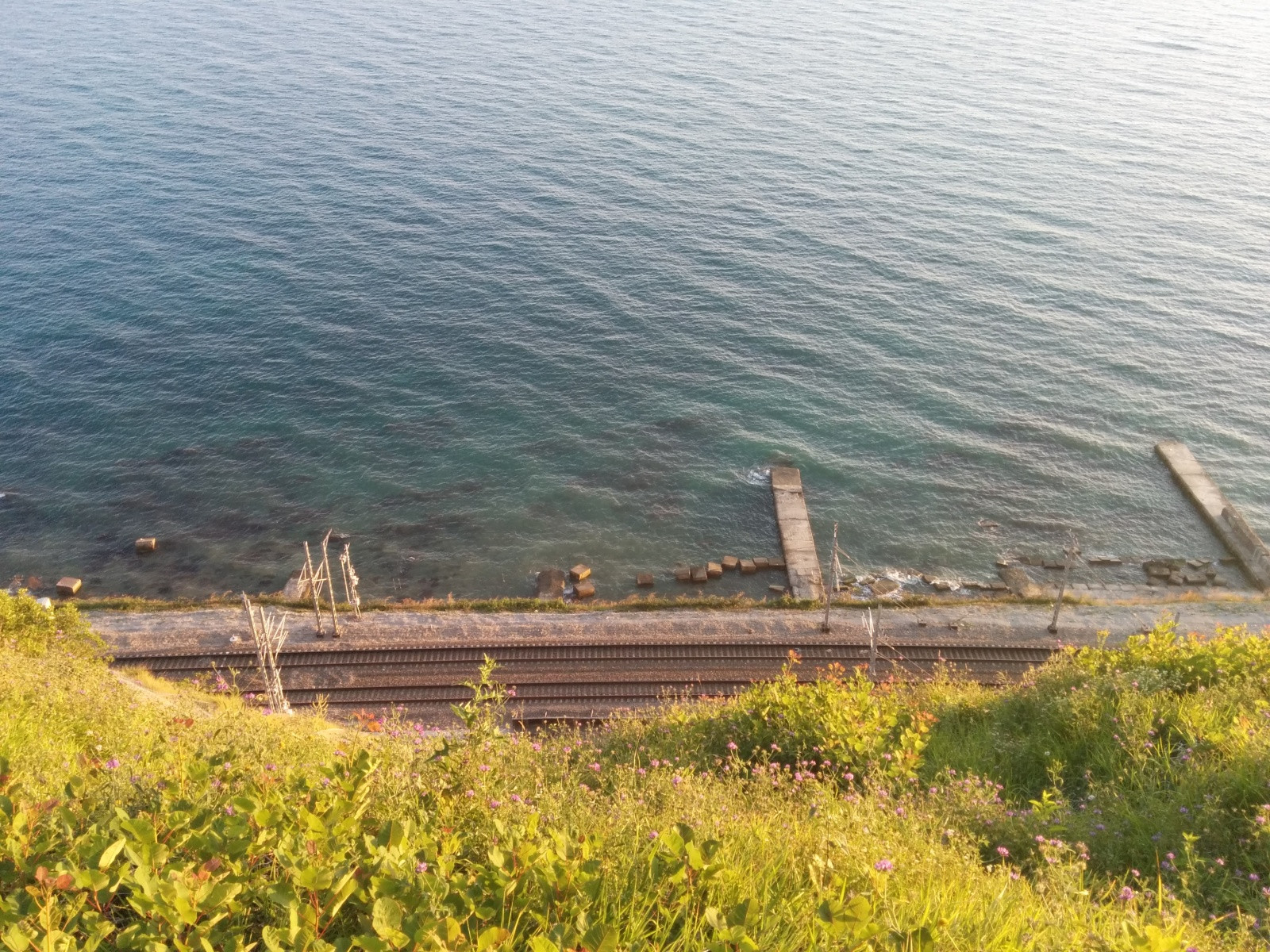 Побережье в районе п. Южный, район Туапсе, июль 2014 – фотографии России