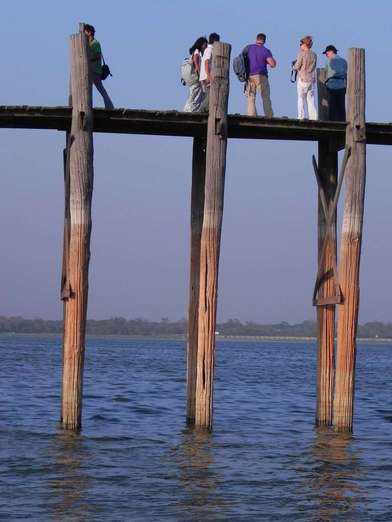 Деревянный Мост У Бейн – фотографии Мьянмы