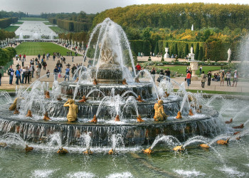 Музыкальный фонтан в Версале, Франция. Фото 7 – фотографии Франции