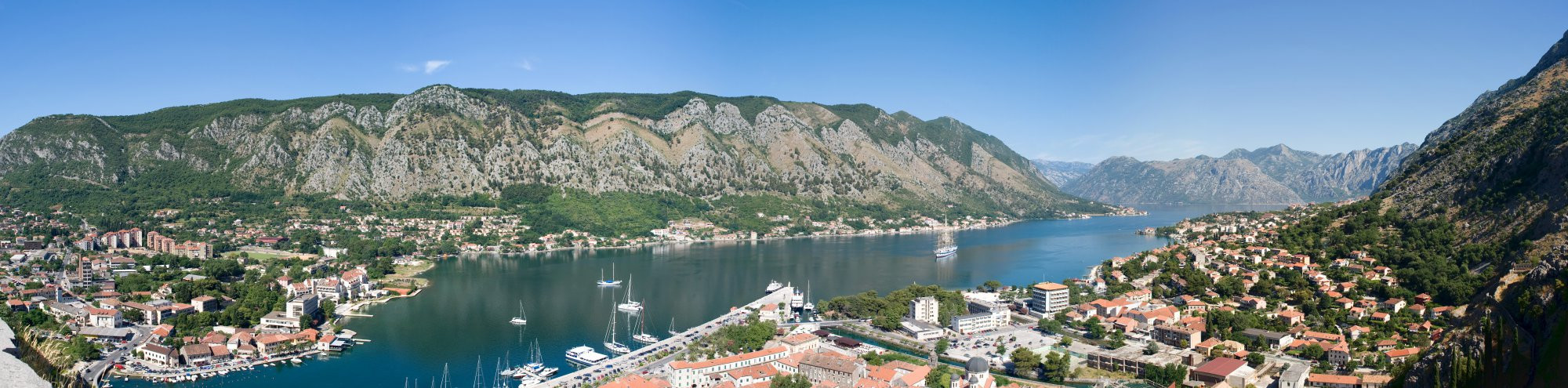 Панорамный вид в Котор, Черногория. Фото 11 – фотографии Черногории