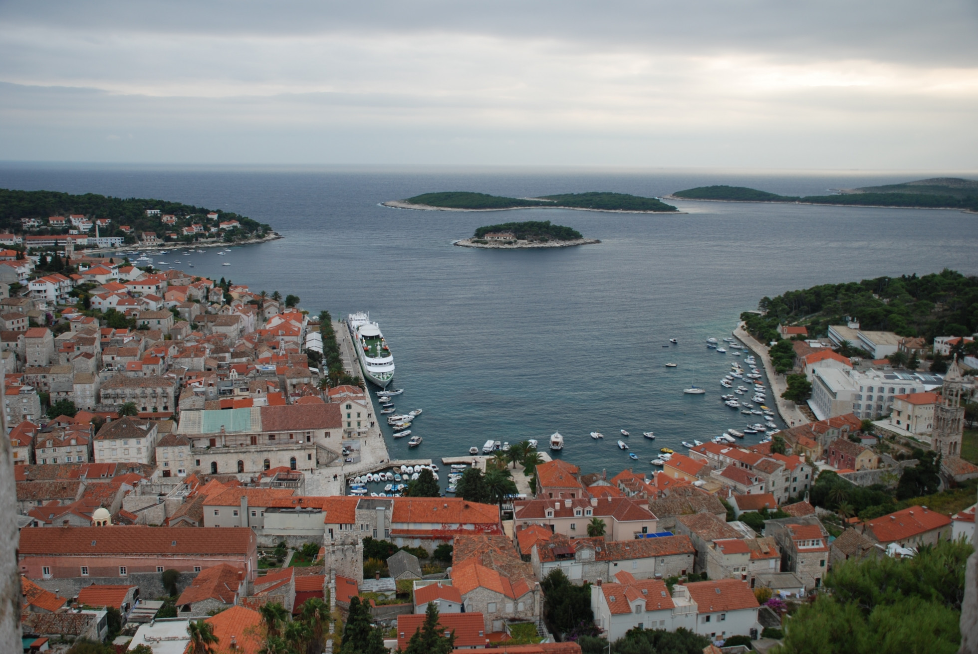 Панорамный вид в Хвар, Хорватия. Фото 10 – фотографии Хорватии