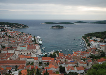 Панорамный вид в Хвар, Хорватия. Фото 10 – фотографии Хорватии