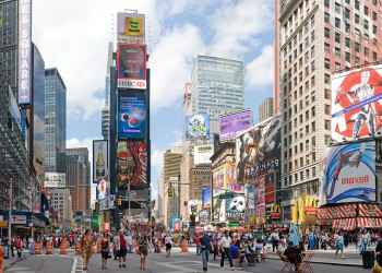 Таймс-сквер (Times Square) в Нью-Йорке – фотографии США