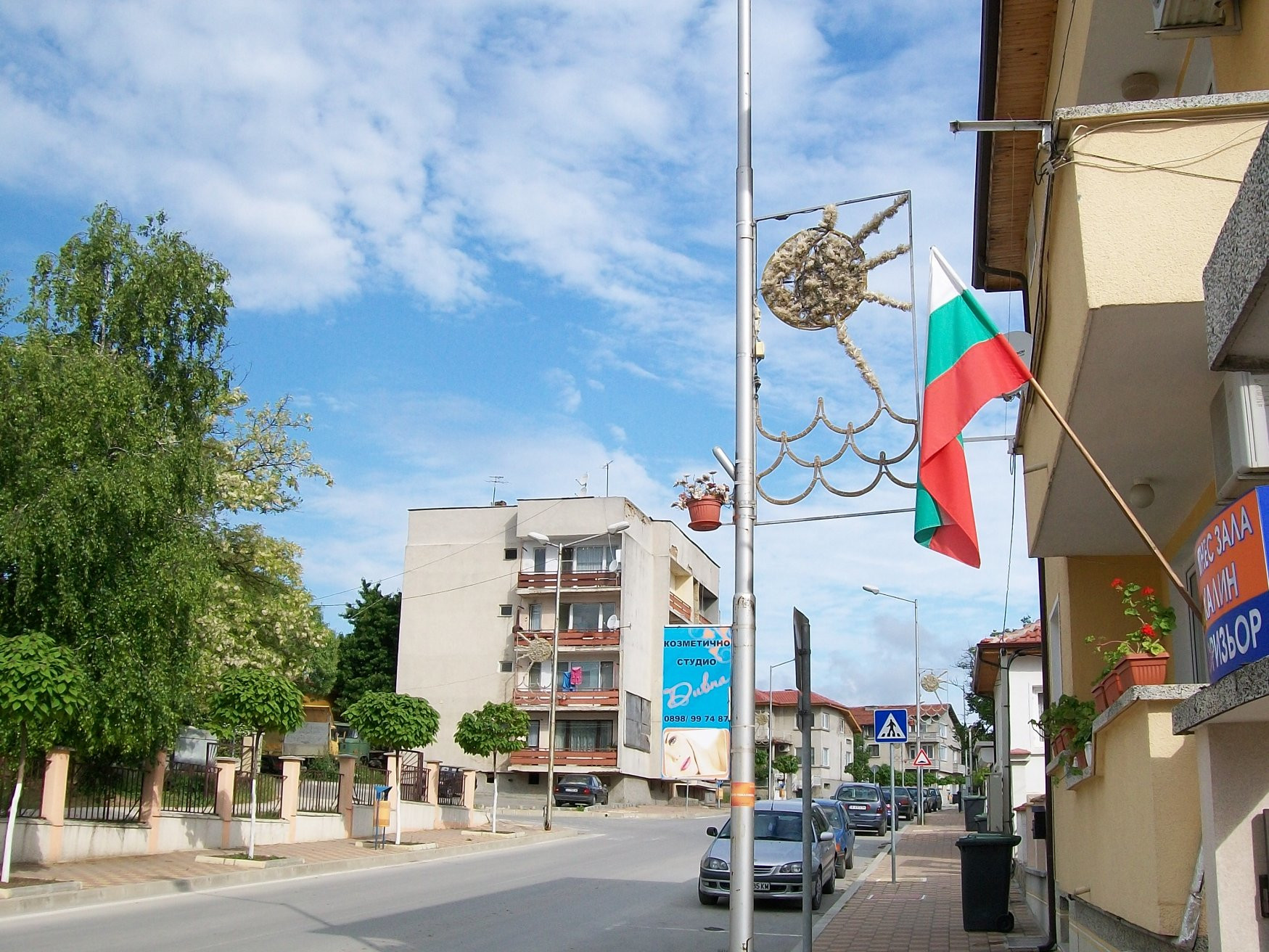 Улица в Бяла, Болгария – фотографии Болгарии