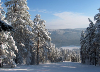 Горнолыжная база "Мраткино", Башкортостан. Фото 1 – фотографии России