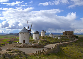Ветряные мельницы в Консуэгре. Испания. Фото 4 – фотографии Испании