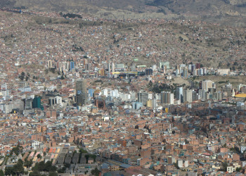 Панорамный вид в Ла-Пас, Боливия. Фото 1 – фотографии Боливии