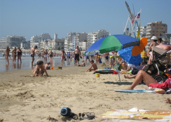 Пляж в Ле-Сабль-д Олон, Франция. Фото 3 – фотографии Франции