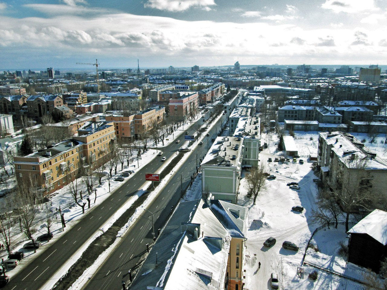 Барнаул зимой – фотографии России