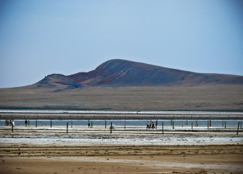 Солёное озеро Баскунчак, Астраханская область. Фото 1 – фотографии России