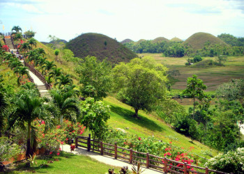 Шоколадные холмы на острове Бохоль, Филиппины. Фото 5 – фотографии Филиппин