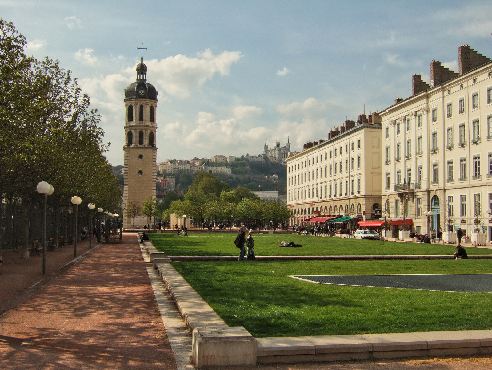 Парк в Лионе, Франция – фотографии Франции