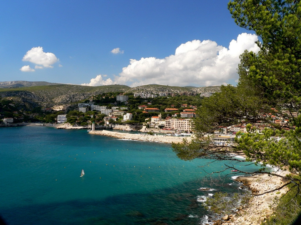 Берега в Кассис, Франция – фотографии Франции