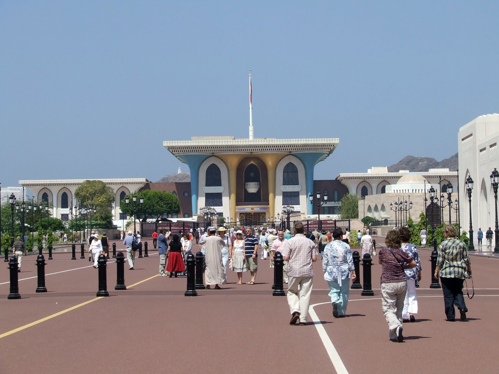 Королевский дворец Каср аль-Алам – фотографии Омана
