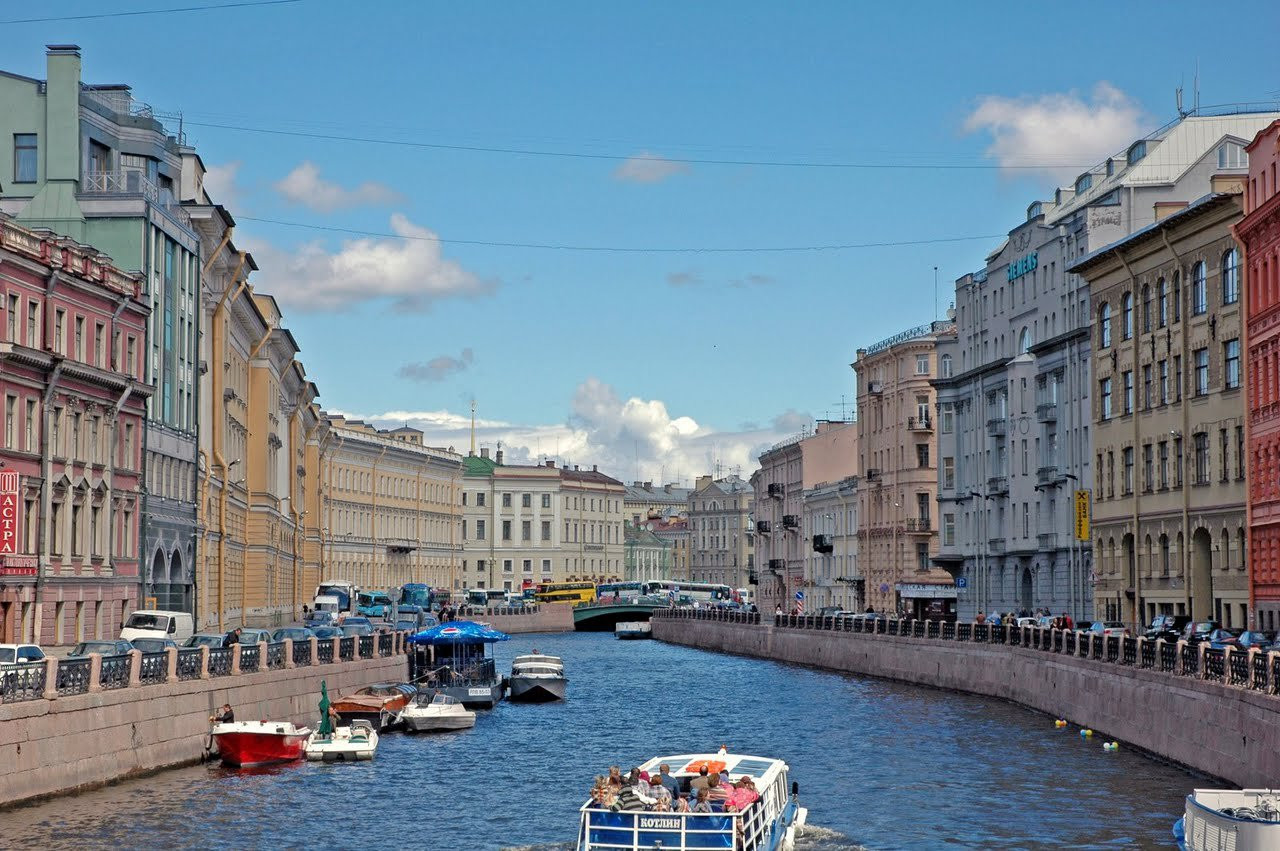 Канал в Санкт-Петербурге, Россия. Фото 3 – фотографии России
