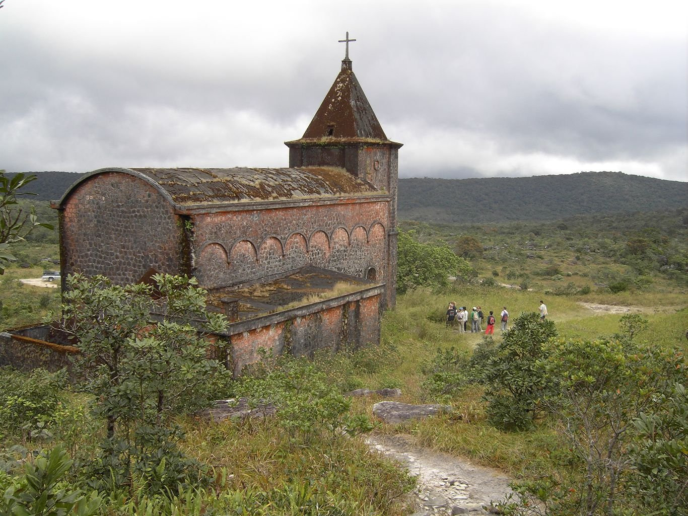Церковь в Бокор Национальный парк, Камбоджа – фотографии Камбоджи
