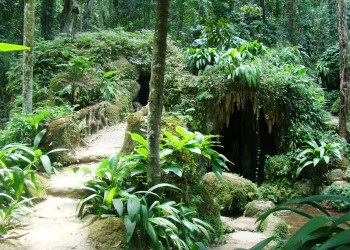 Парк Лаже (Parque Lage) – городской общественный парк в Рио – фотографии Бразилии