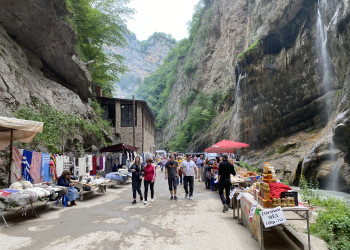 Чегемское ущелье и водопады – фотографии России