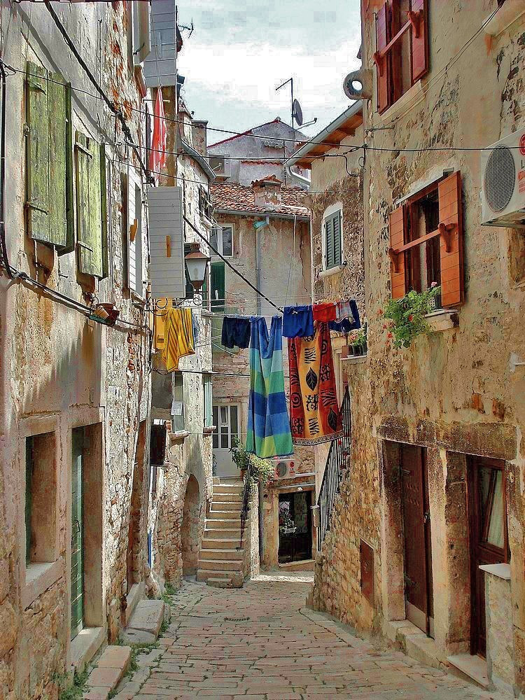 Дома в Ровинь, Хорватия. Фото 22 – фотографии Хорватии