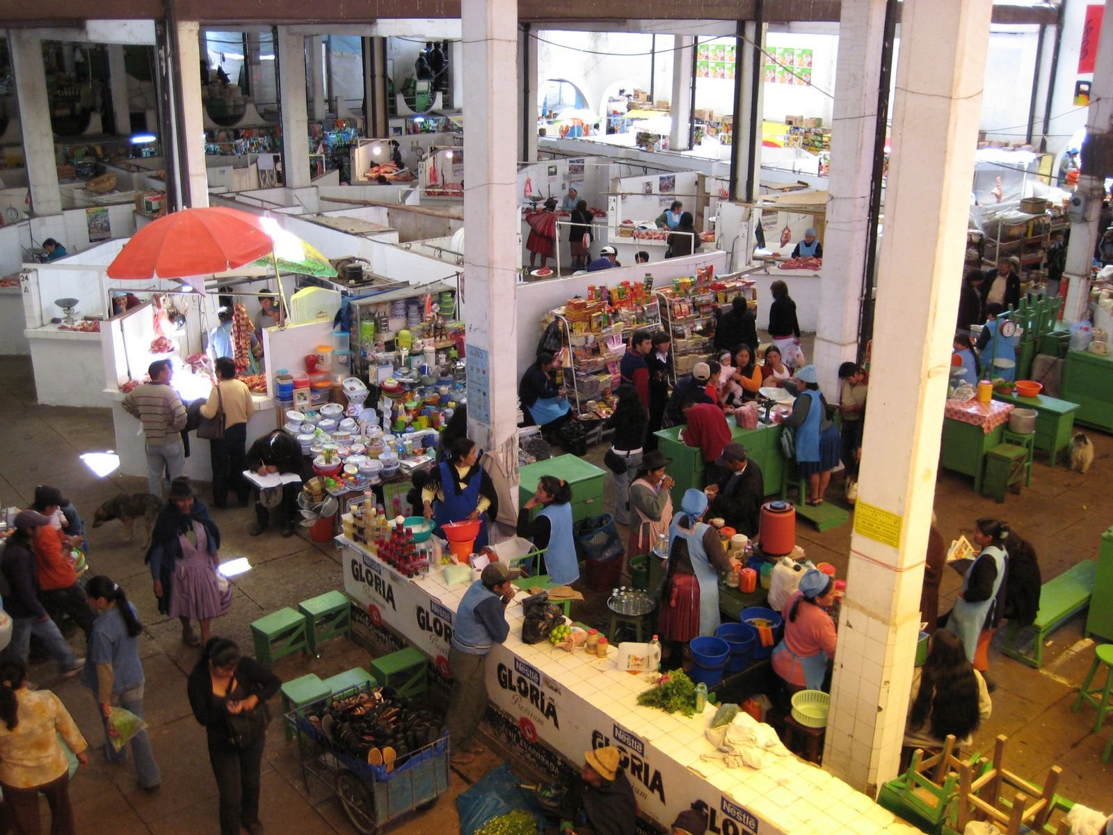 Базар в Сукре, Боливия. Фото 1 – фотографии Боливии