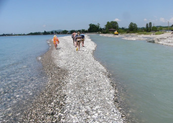 Пляж в Цандрыпш, Абхазия. Фото 2 – фотографии Абхазии
