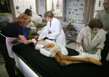 Мумия "Алтайской принцессы". Фото 1 – фотографии России