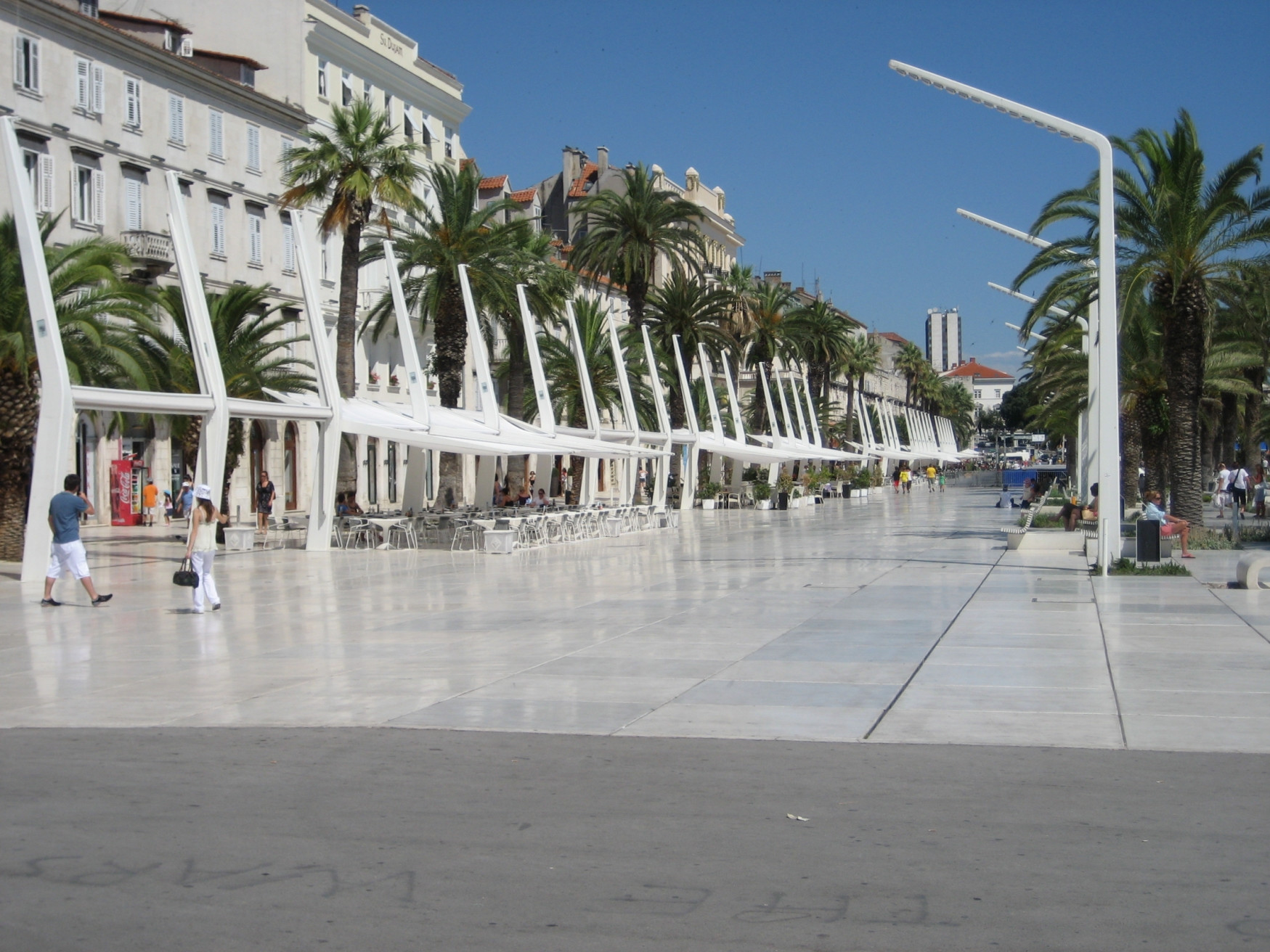 Набережная в Сплит, Хорватия. Фото 13 – фотографии Хорватии