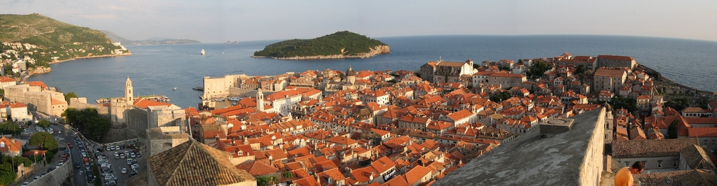 Панорамный вид в Дубровнике, Хорватия. Фото 14 – фотографии Хорватии
