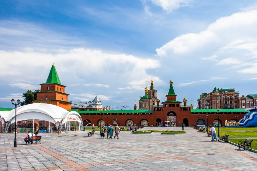 Царевококшайский кремль в Йошкар-Оле. Фото 3 – фотографии России